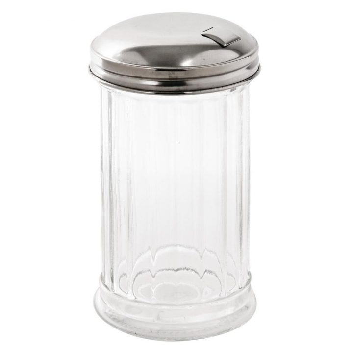 KH Flip Top Sugar Pourer Dispenser Glass
