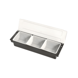 KH Bar Condiment Dispenser 3 Compartment