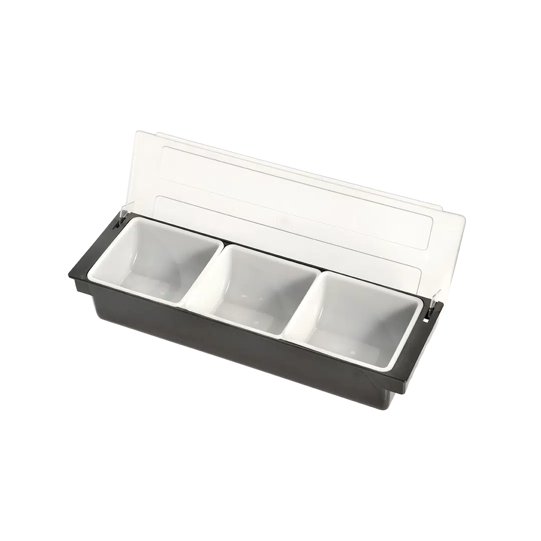 KH Bar Condiment Dispenser 3 Compartment