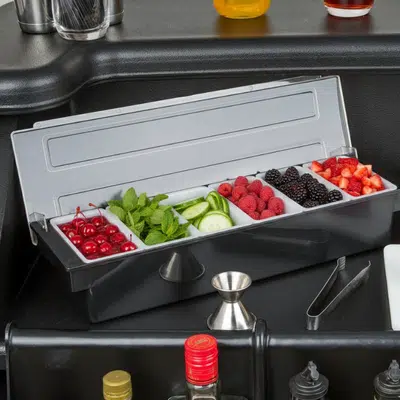 Condiment Dispenser 6 Compartment - Image 2