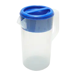 24214 KH Jug Clear With Blue Lid 2.5lt