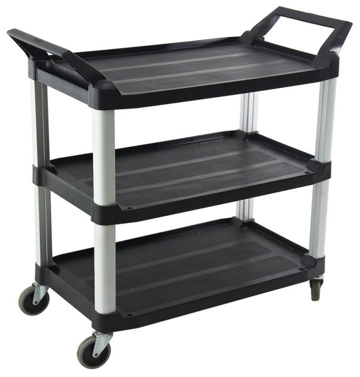 Trust® Commercial 3 Tier Large Utility Service Cart - Ken Hands 