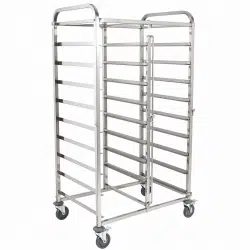 96021 KH Healthcare Meal Delivery Trolley 9 Tier