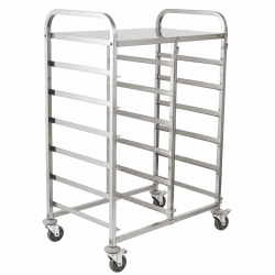 96023 KH Healthcare Meal Delivery Trolley 6 Tier