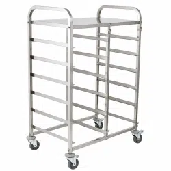 96023 KH Healthcare Meal Delivery Trolley 6 Tier
