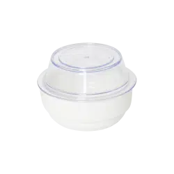 98360 KH Healthcare Round Cover Clear 125mm SAN #12
