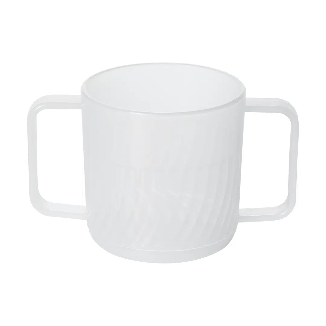 KH Traditional Clear Double Handle Mug 250ml (#29)
