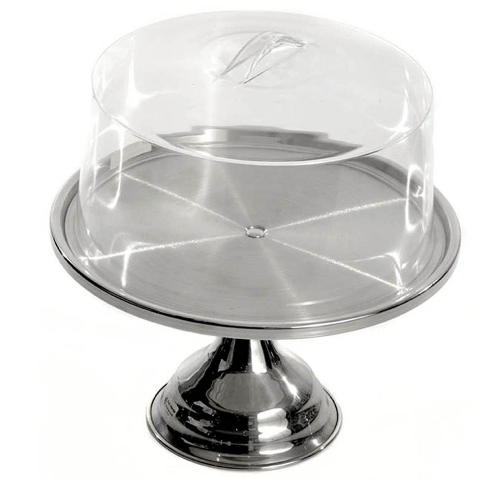 KH Cake Stand Tall Stainless Steel KHA Hospitality Importer