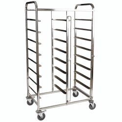 96021 KH Healthcare Meal Delivery Trolley 9 Tier