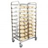 Meal Delivery Trolley Double Tier