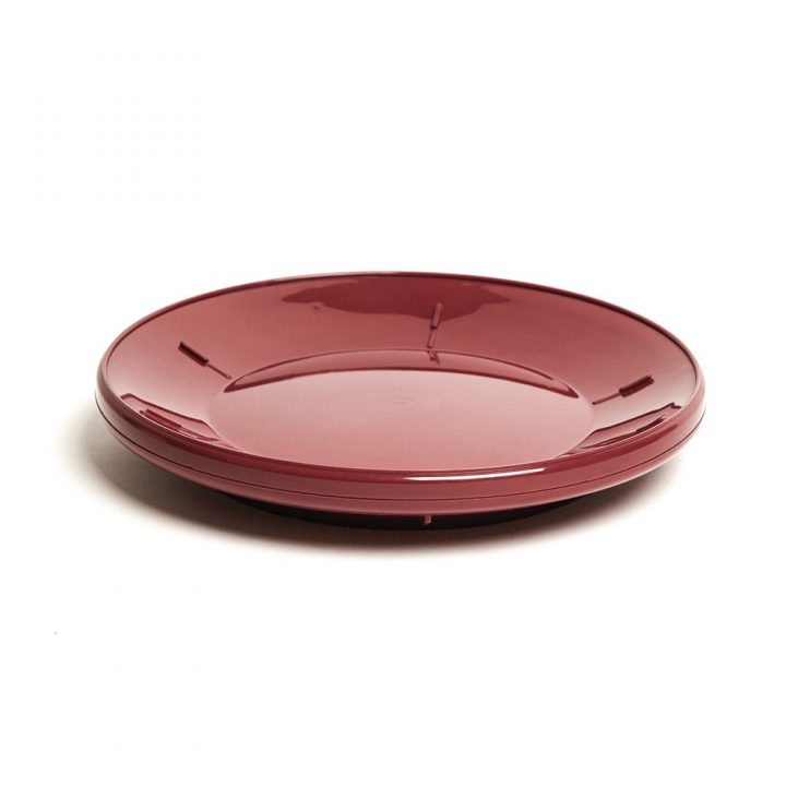 Traditional Plate Base Burgundy