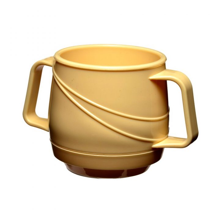 KH Moderne Insulated Double Handle Mug Yellow