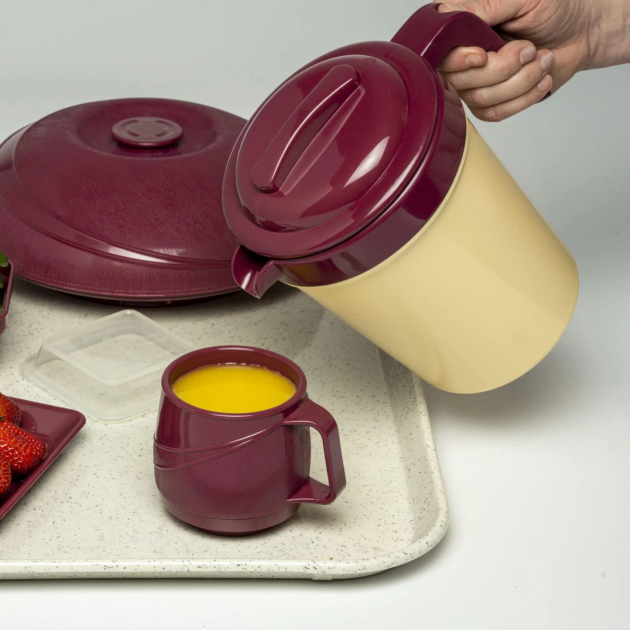 KH Traditional Insulated Jug Yellow 1lt (#10) - Image 2