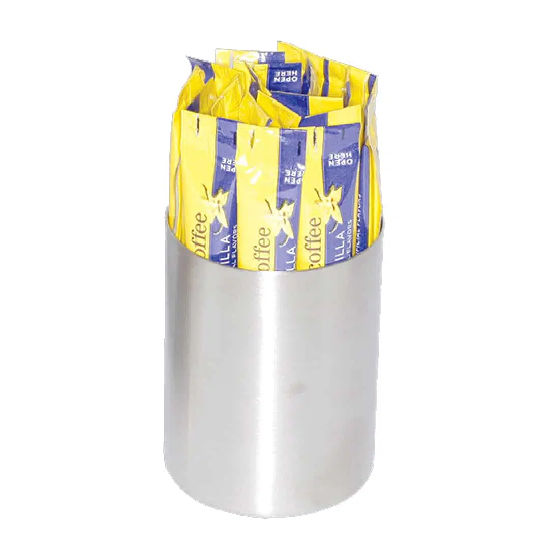 Sugar Stick Caddy Stainless Steel