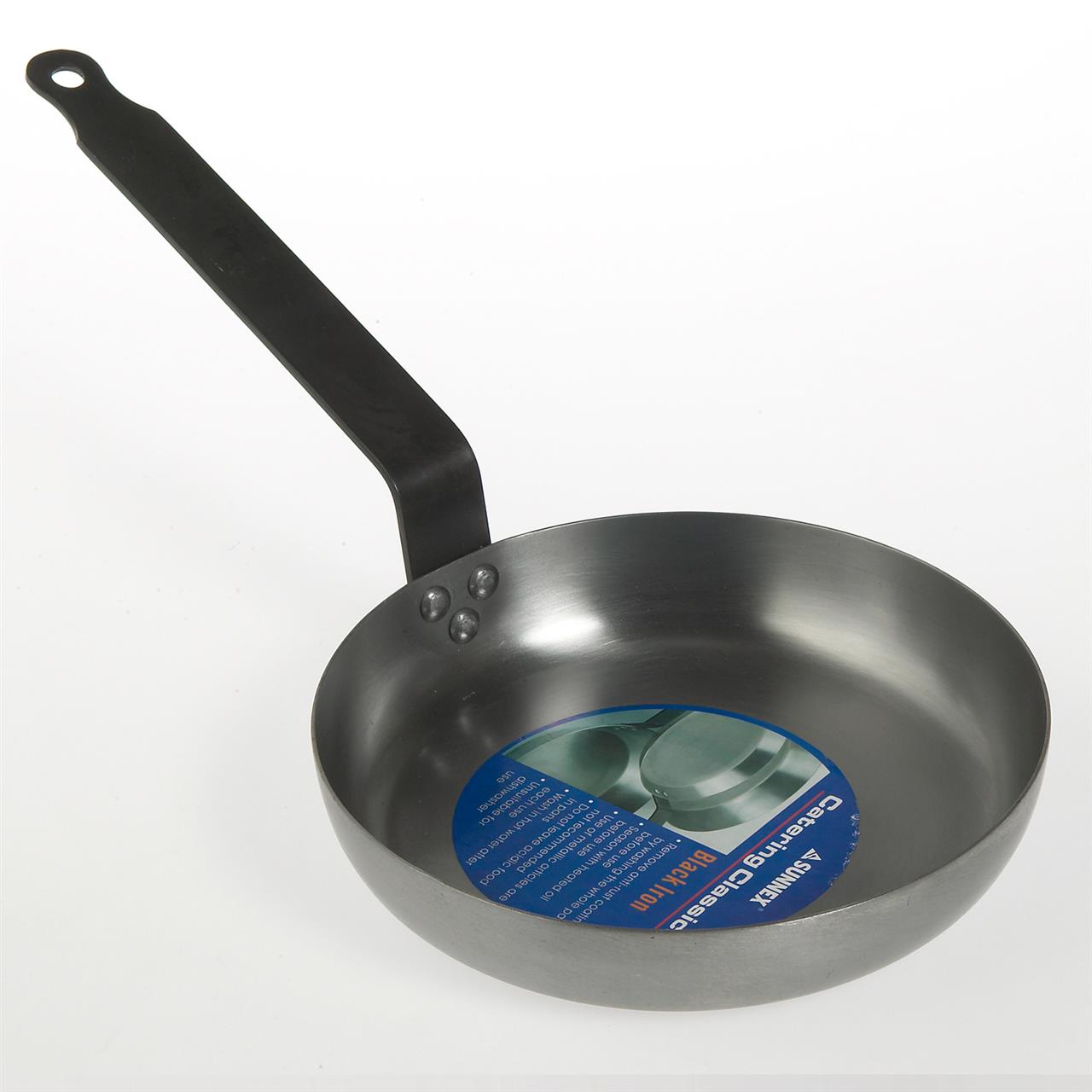 Sunnex Black Iron Omelette Pan - KHA Hospitality Importer