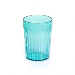 Green Re-Usable Plastic Tumblers