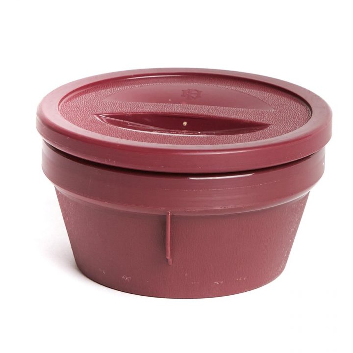 KH Traditional Insulated Soup Bowl Burgundy