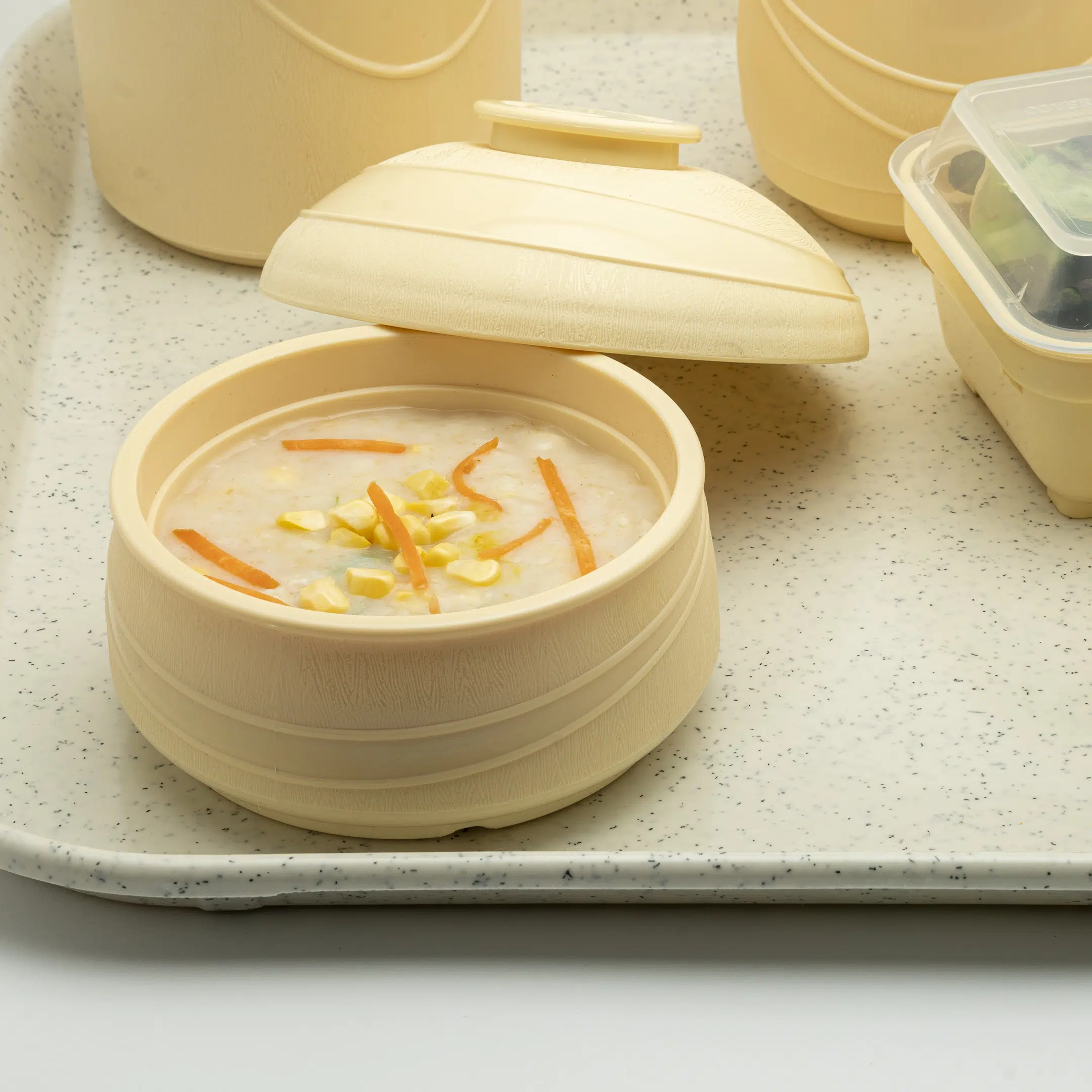 98070 - Moderne Insulated Soup Bowl Yellow Lfiestyle