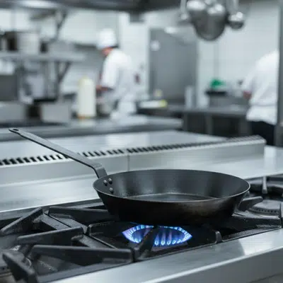 Sunnex Black Iron Frypan - Image 2
