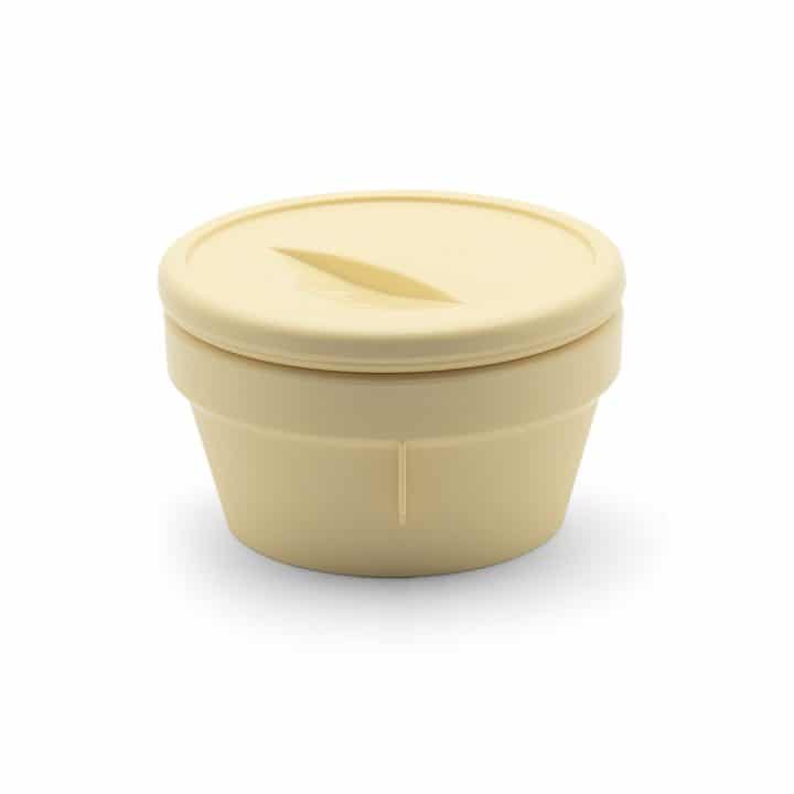 KH Traditional Soup Bowl And Lid Yellow