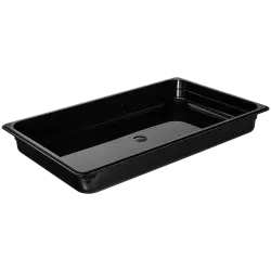 GN Black Food Pan PC – 1/1 Full Size