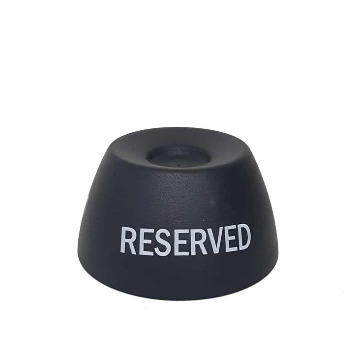 Table Number Round Reserved
