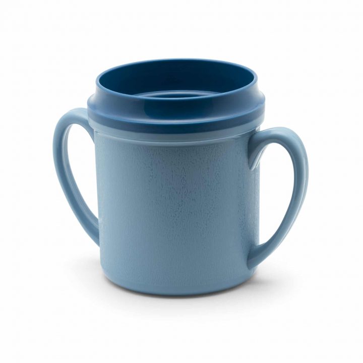 KH Healthcare Insulated Double Handle Mug Blue