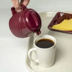 KH Moderene Insulated Beverage Pourer Burgundy Lifestyle