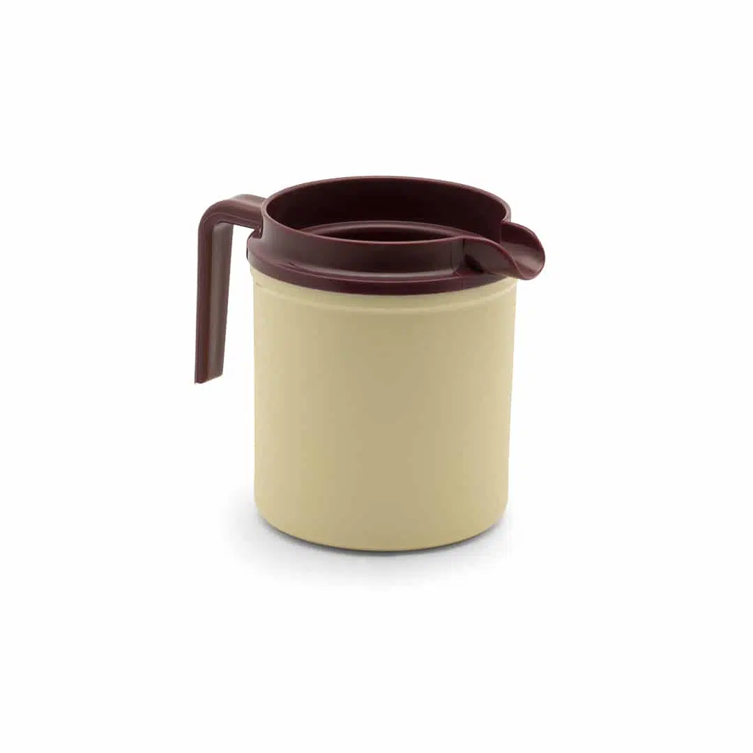 Insulated Beverage Pourer Yellow Burgundy