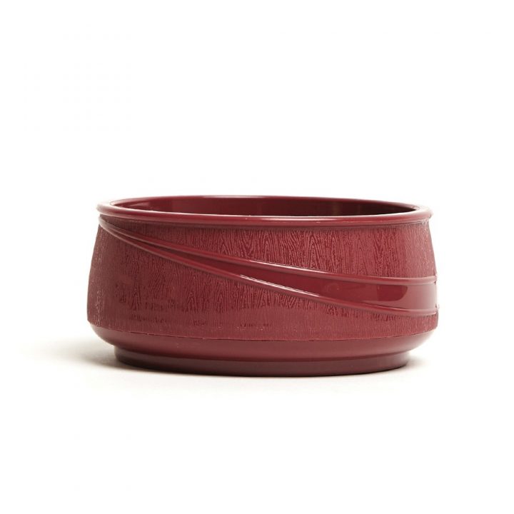 KH Moderne Insulated Soup Bowl Burgundy