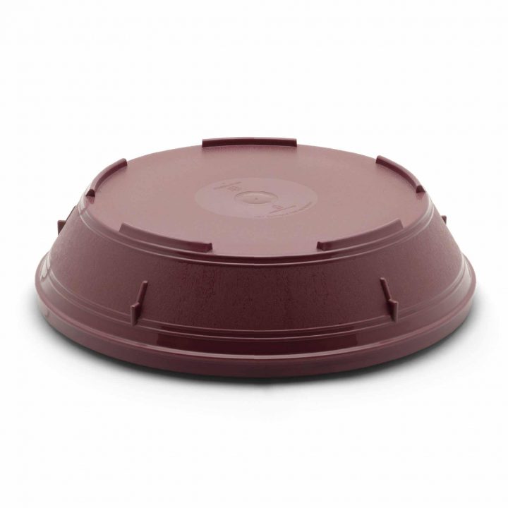 Traditional Plate Cover Insulated 230mm Burgundy