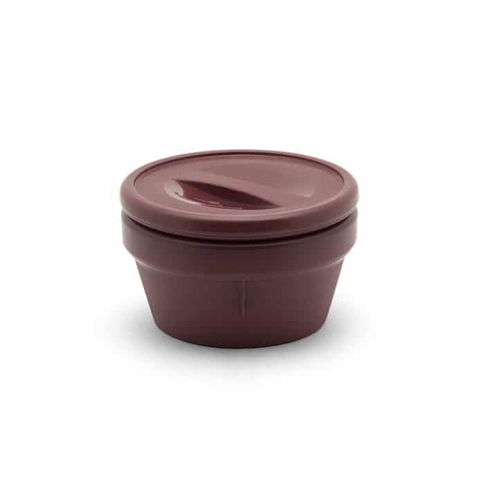 KH Traditional Soup Bowl And Lid Burgundy