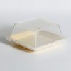 KH Plate Bread And Butter Yellow With Lid