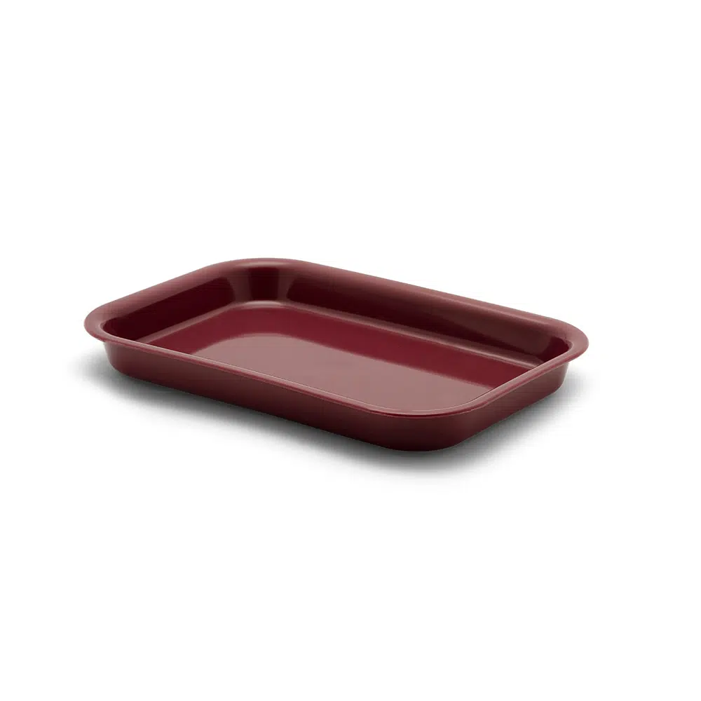 KH Rectangular Tray Burgundy