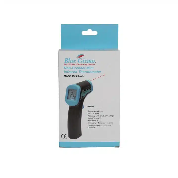 Blue Gizmo® Non-Contact Infrared Thermometer Mini (BG32MINI)