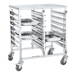 97173 Pan Rack Carrier Double Stainless Steel