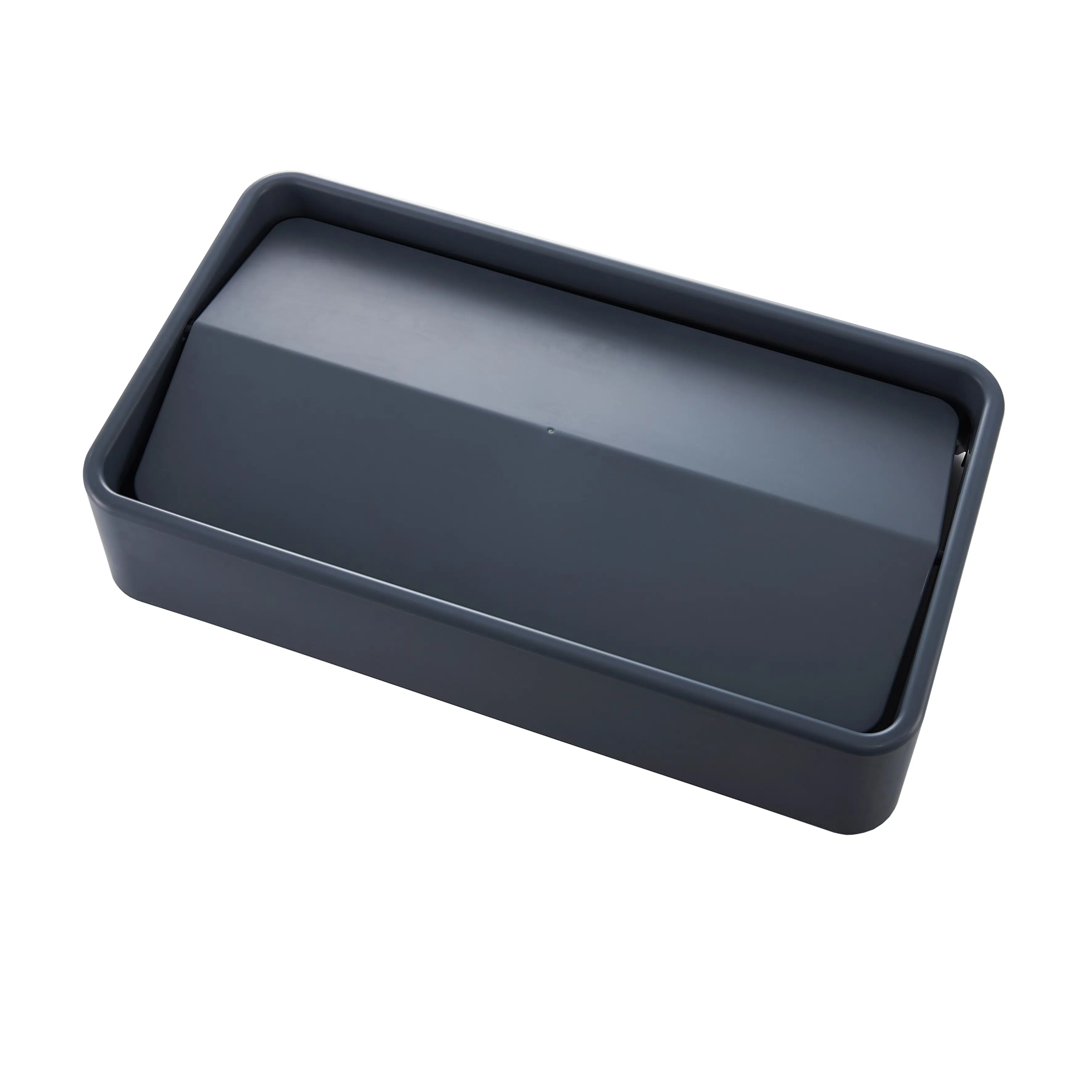 TRUST® Commercial Slim Bin Lid Swing Grey (1644GY) TRUST® Commercial Slim Bin Lid Swing Grey (1644GY)