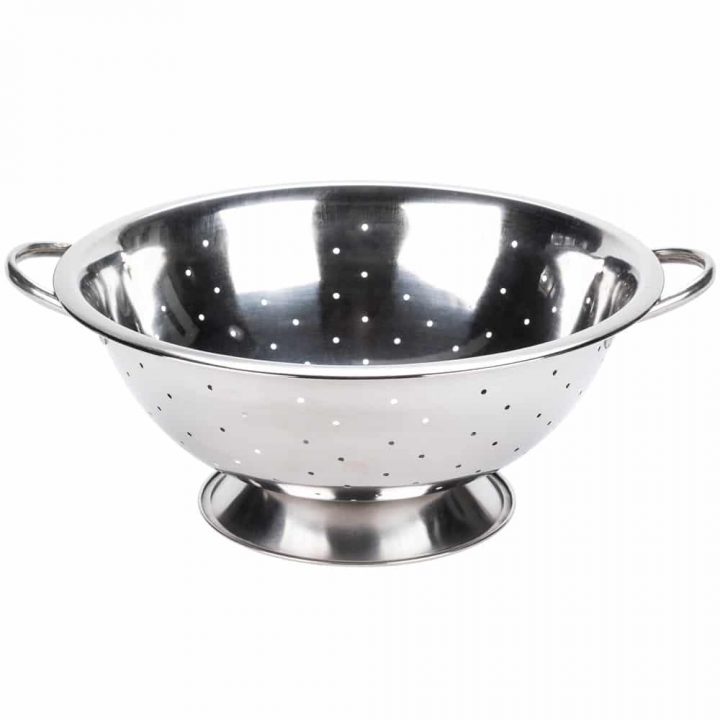 KH Stainless Steel Colander 8lt