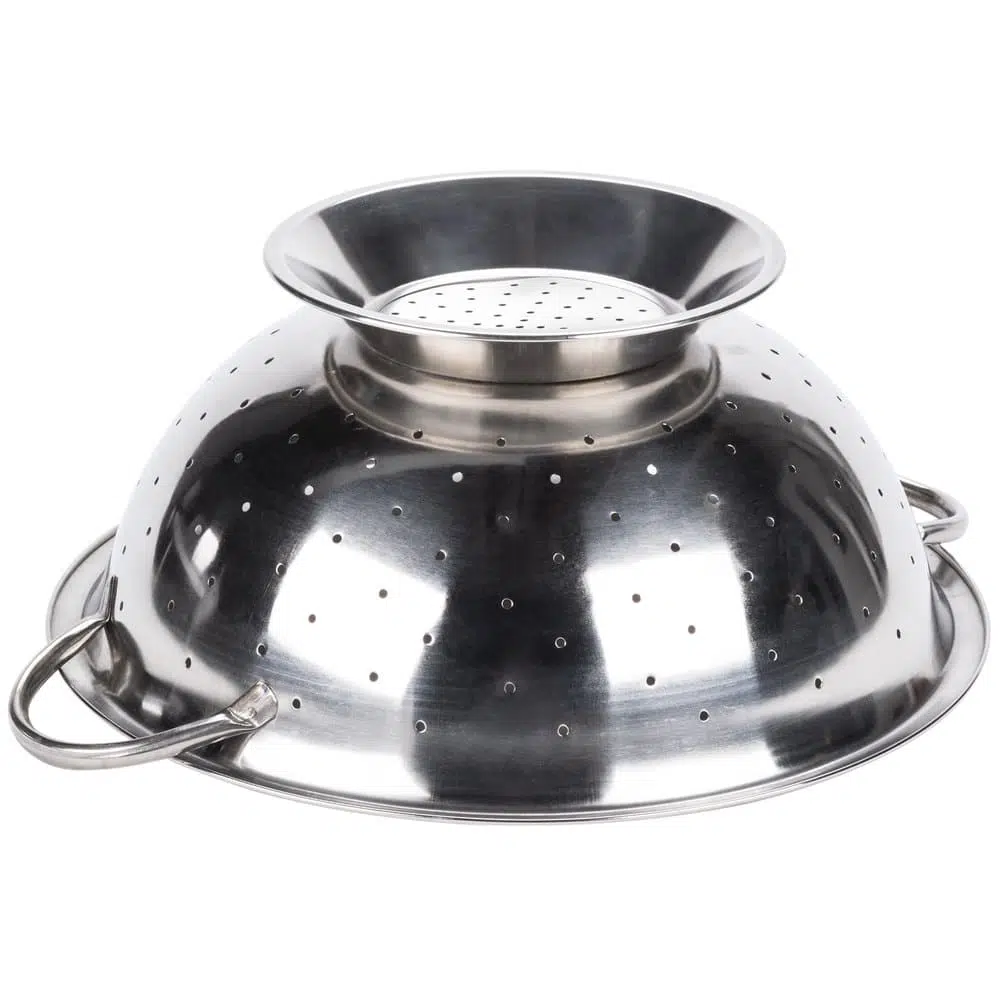 KH Stainless Steel Colander 8lt