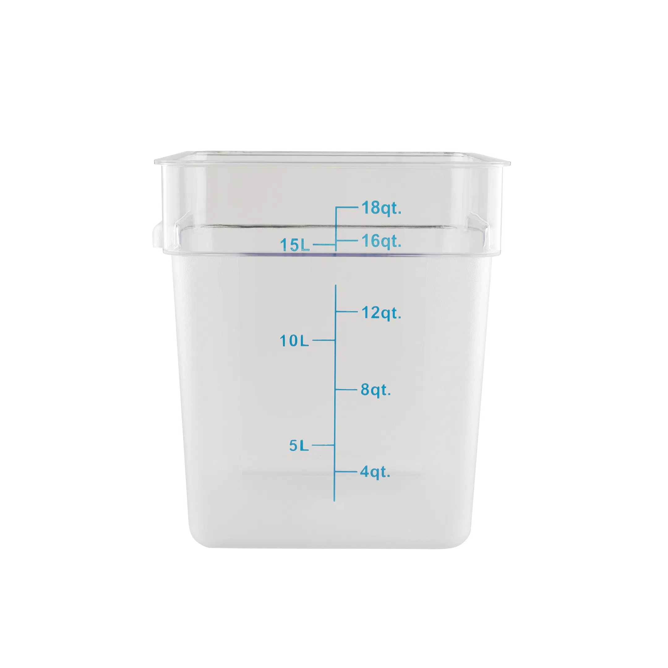 Square Storage Food Containers 17.2lt Square Storage Food Containers 17.2lt