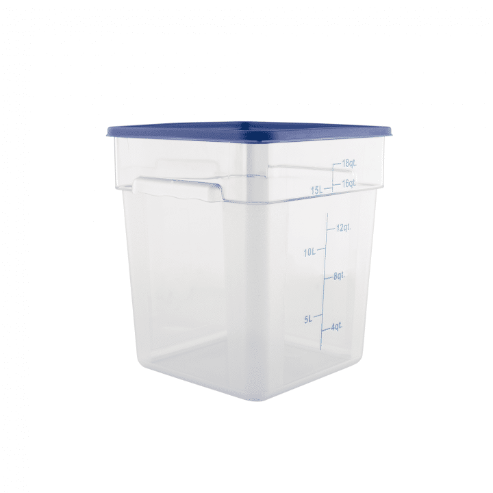 Square Storage Food Containers 17.2lt