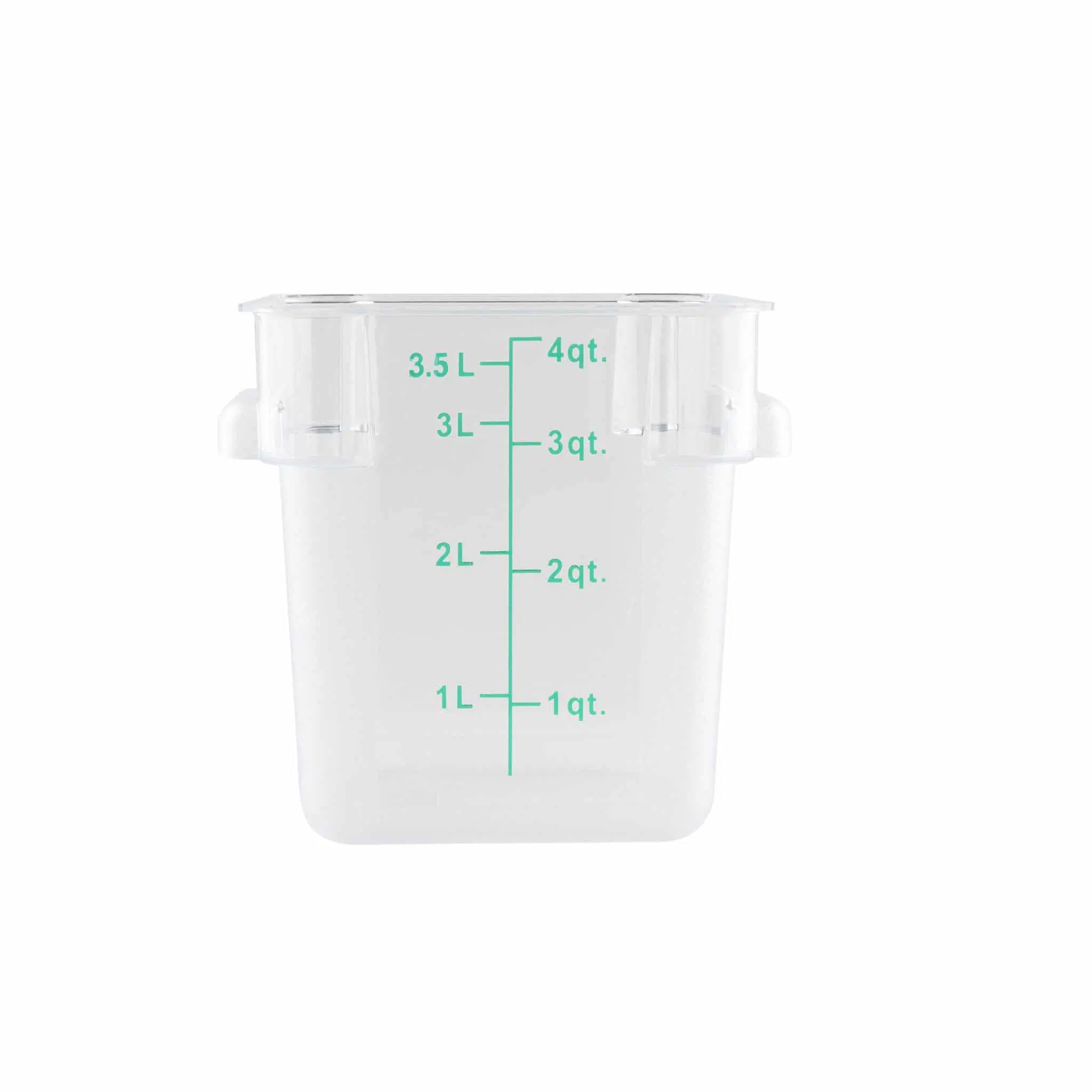 Square Storage Food Containers 3.8lt
