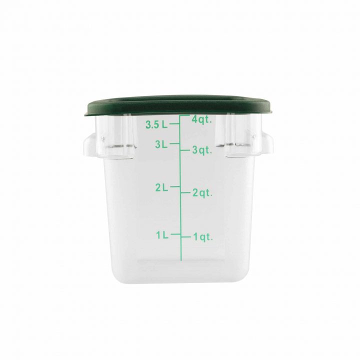 Square Storage Food Containers 3.8lt