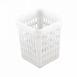 Cutlery Basket Square White