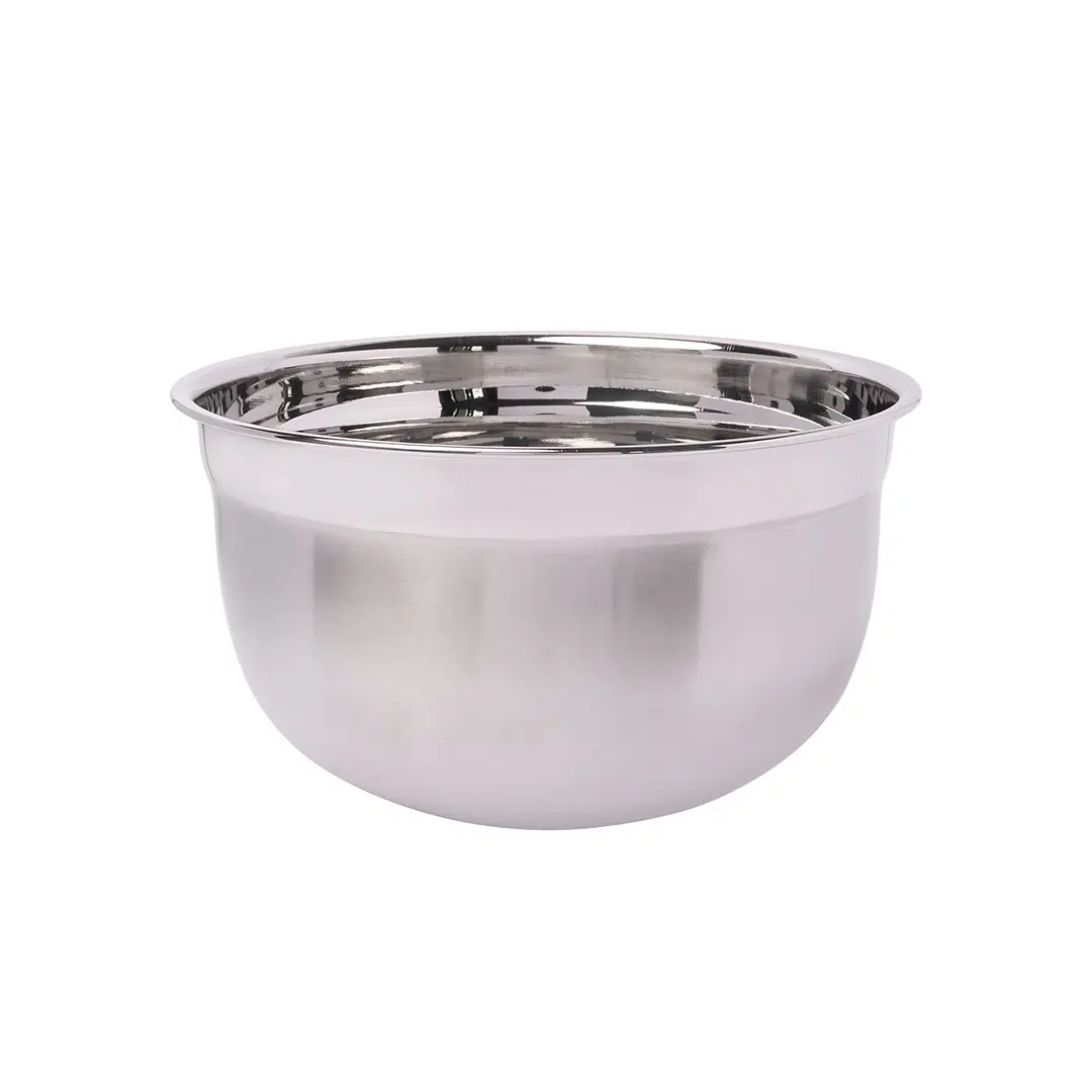 KH Stainless Steel Euro Mixing Bowl Heavy Duty 26cm 4.7lt