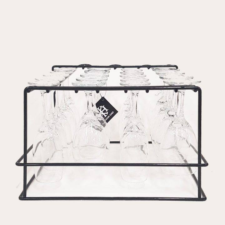 KH Upside Down Glass Rack