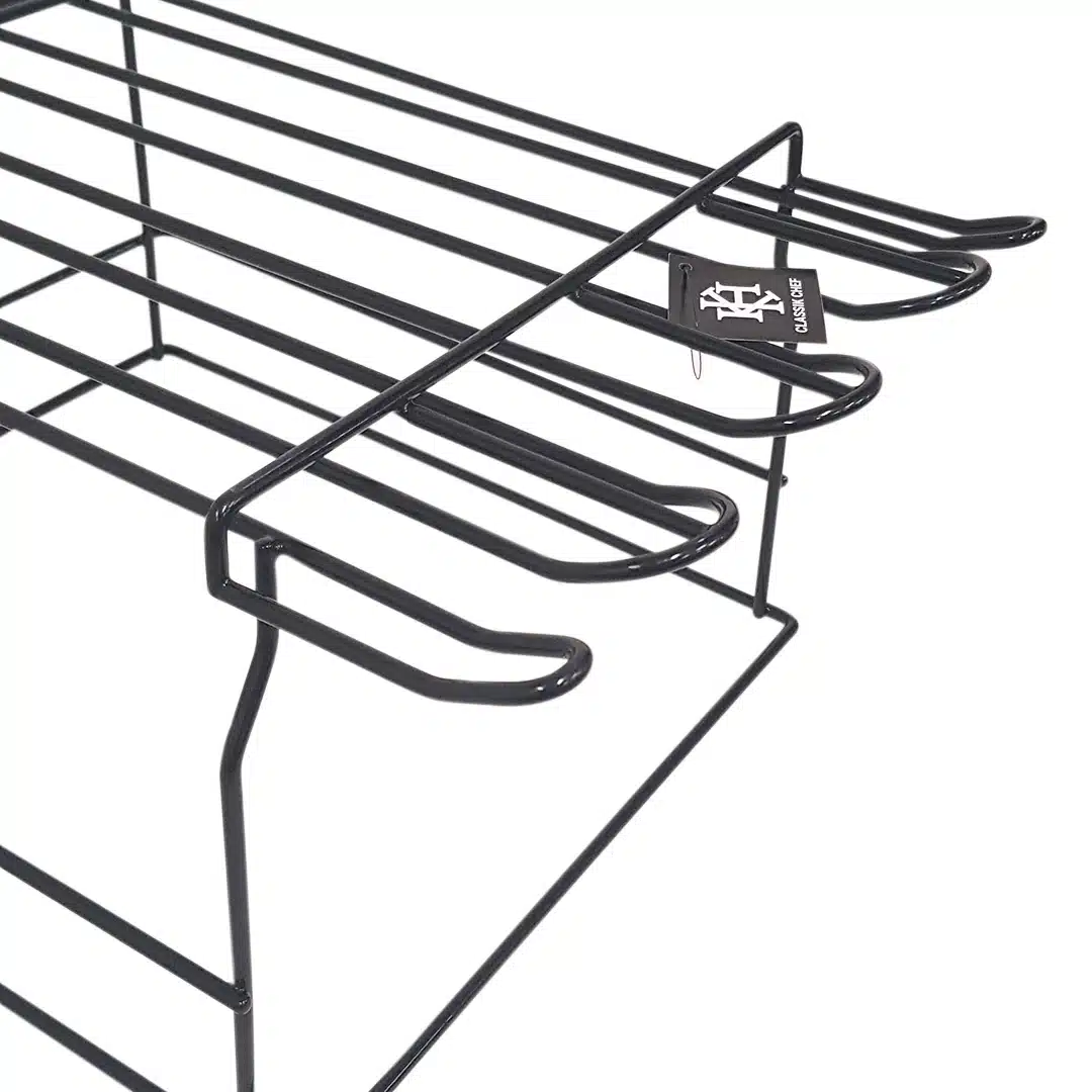 KH Upside Down Glass Rack Black - Image 3