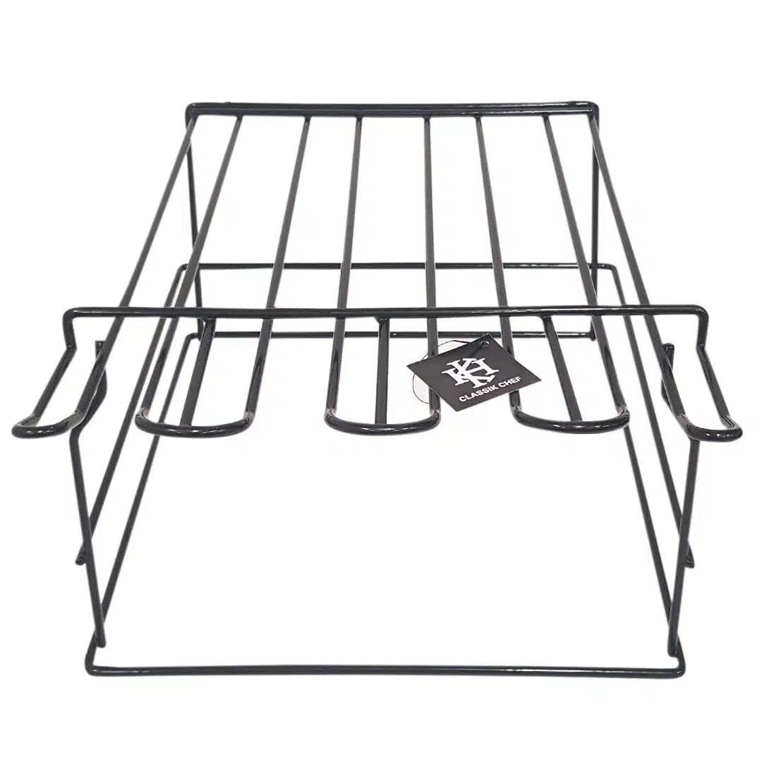 KH Upside Down Glass Rack Black - Image 6