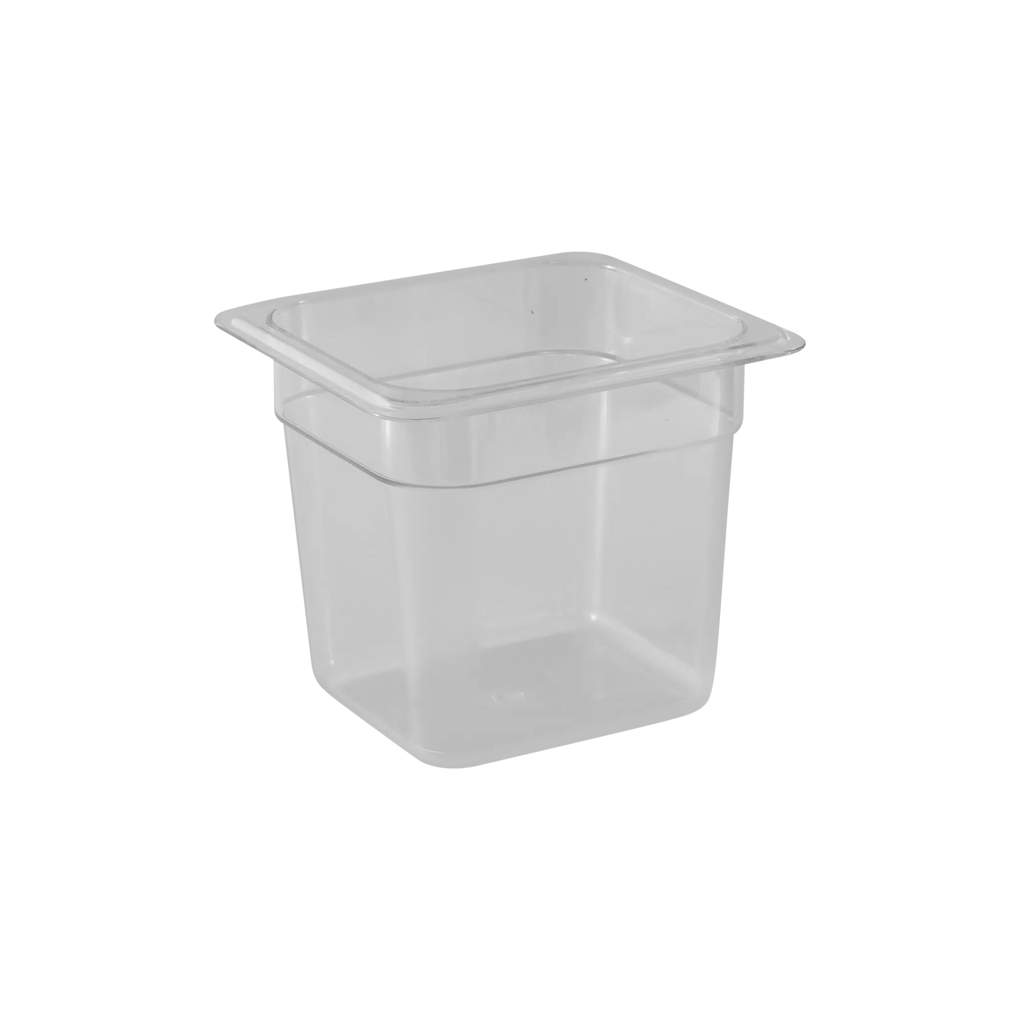 GN Clear Food Pan PC - 1/6 Size - Image 3