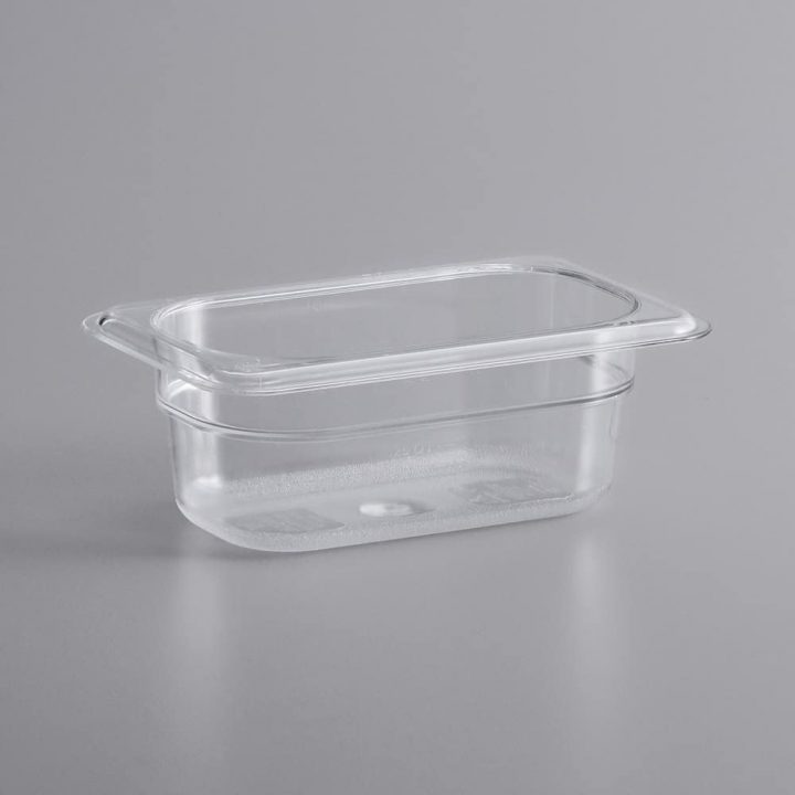 Clear 1/9 Size Food Pan
